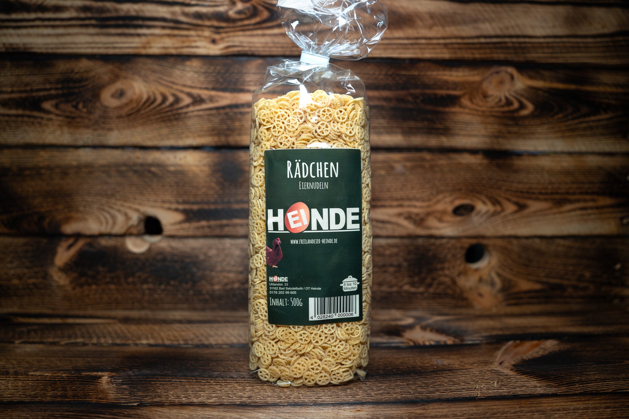 Eiernudeln Rädchen (500g)