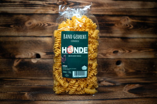 Eiernudeln Band Gedreht (500g)