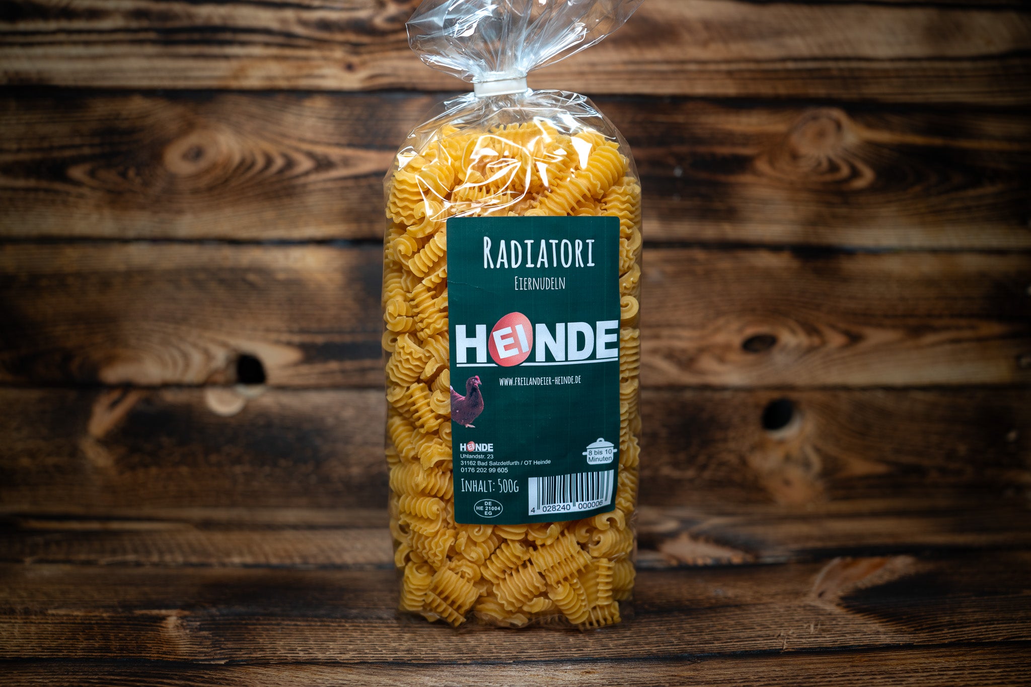 Eiernudeln Radiatori (500g)