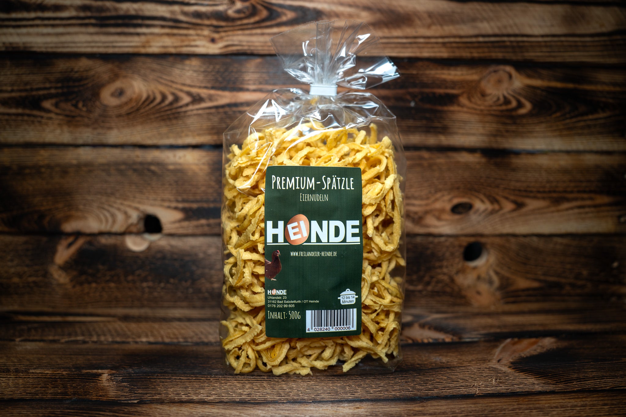 Eiernudeln Premium Spätzle (500g)